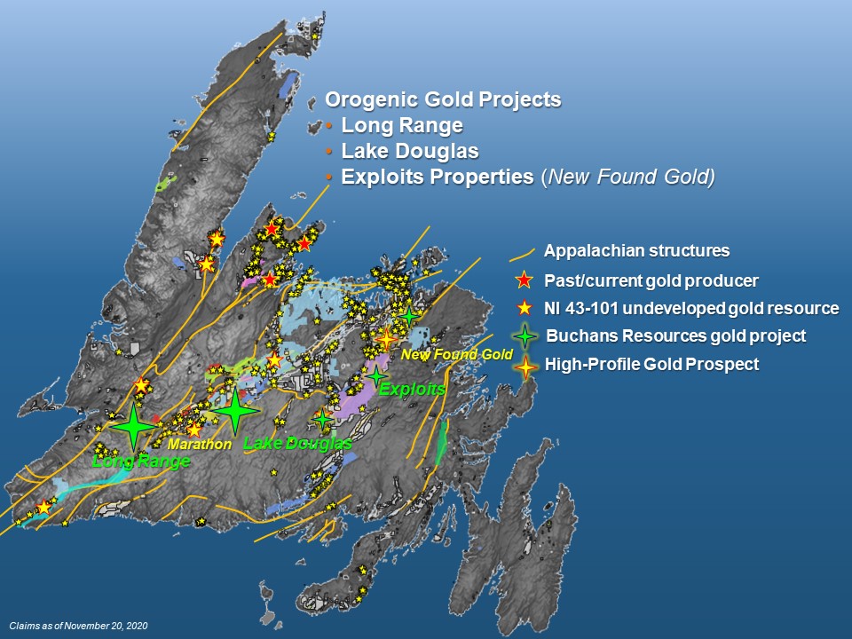 Newfoundland Gold Mining Stocks